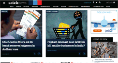 Desktop Screenshot of catchnews.com