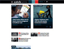 Tablet Screenshot of catchnews.com